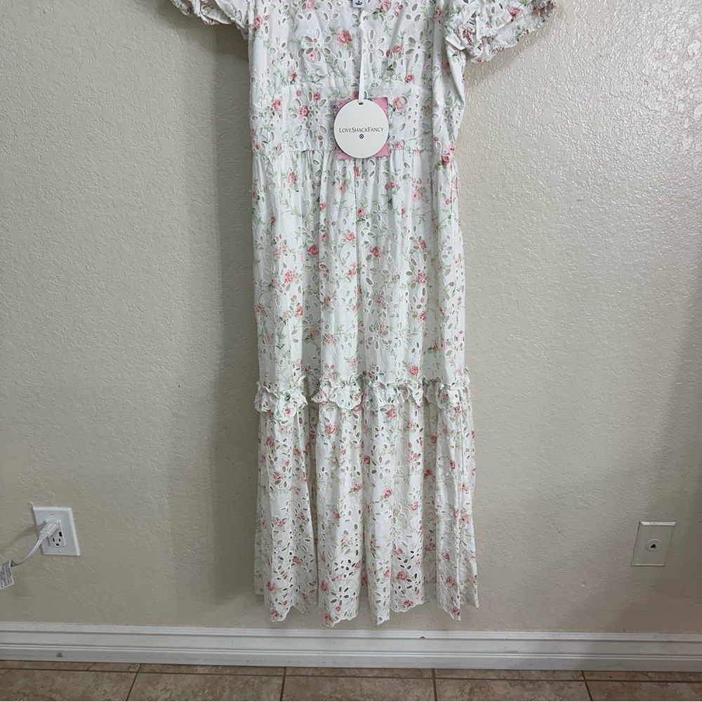 loveshackfancy Clementine floral dress Size 8 - Picture 9 of 16